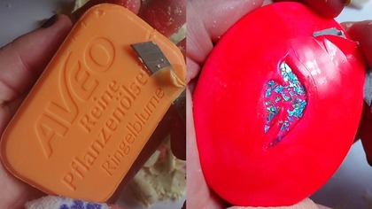 Soap Carving ASMR Relaxing Sounds no talking Satisfying ASMR Video