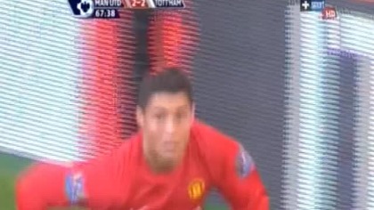 Premier League sezon 2008/2009 Man Utd 3-2 Tottenham Ronaldo