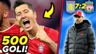 500 GOLI Roberta LEWANDOWSKIEGO! Blamaż Liverpoolu i Manchesteru! Aston VILLA wygrywa 7:2 | LANDRI