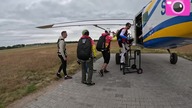 Skok ze spadochronu SKYDIVE