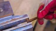 Forging a KATANA out of Rusted BOLT