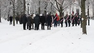 Rocznica stanu wojennego, spotkanie w Suwałkach, 11. 12. 2022, Park Konstytucji.
