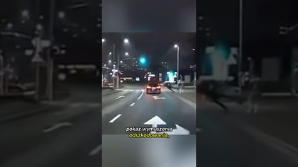 Szok! Tak odszkodowania się nie zdobywa  #polskiedrogi #shorts #dashcam