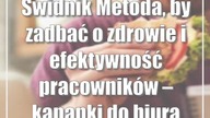Świdnik: Metoda, by zadbać o zdrowie i efektywność pracowników  kanapki do biura