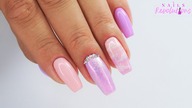 Pastel clouds nails art tutorial / Charbonne