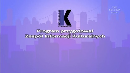 TVPKULTURA - 28-11-2020 - Ogłoszenie nadawcy, Ogłoszenie społeczne, Reklama, Sponsorzy