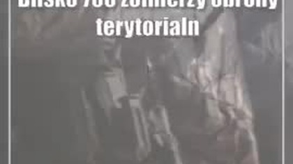Żołnierze trenowali walkę z wrogiem