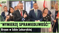 Interwencja Brauna w Izbie Lekarskiej.  Zapamiętamy Wasze nazwiska! | Gazeta.pl
