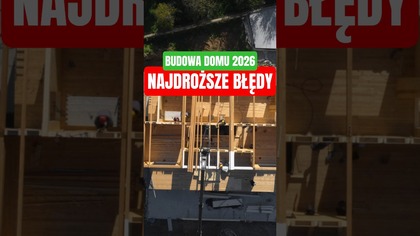 Najdroższe błędy w budowie domu 2026 #nieruchomosci #budowadomu