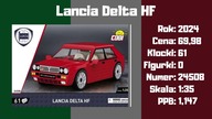 Lancia | Samochody COBI, Wszystkie Serie COBI