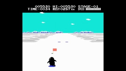 Antarctic Adventure - przewodnik po grze (NES) HD