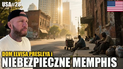 Odwiedzilismy najbardziej NIEBEZPIECZNE miasto w USA  Memphis i dom ELVISA PRESLEYA #28