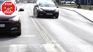 Plaga polskich dróg - wyprzedzanie na przejściu dla pieszych.  STOP PIRAT