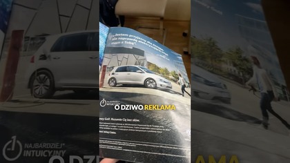 Już 8 lat Temu Volkswagen reklamował e-Golfa w gazetach#elektromobilność #danielgrzyb