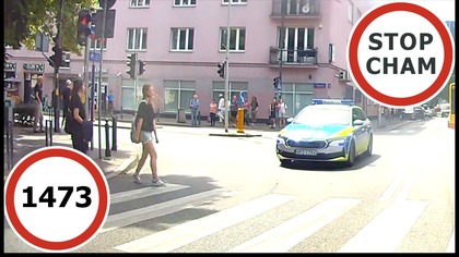 Stop Cham #1473 - Niebezpieczne i chamskie sytuacje na drogach