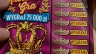 Zdrapki Królewska Gra WYGRAJ 75 000 zł #shorts