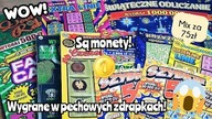 Zdrapki Lotto #580 Duży MIX  Fast Cash w końcu z wygraną Trafienia w pechowych zdrapkach
