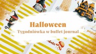 Halloween wszędzie! | Czwarta tygodniówka października w bullet journal | Weekly [autopromocja]