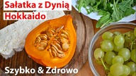 Sałatka z Dynią Hokkaido i Rukolą na Kolację czy Imprezę - Jesienią Pyszna i Zdrowa.  Szybki Przepis