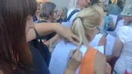 Manifestacja pod Sanepidem 25. 08. 2022r