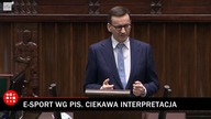 Morawiecki: Przez esport chcemy wyciągać dzieci z domu.