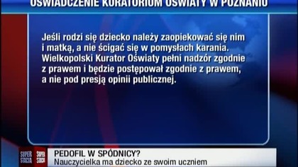 Pedofil w sp&oacute;dnicy