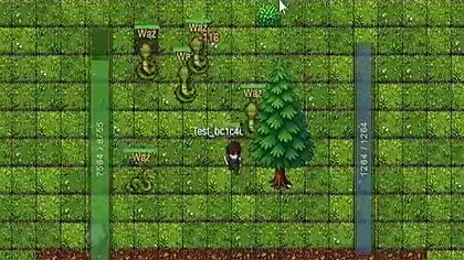 System walki w moim 2D MMORPG!  | GRIMVANE