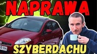 Konserwacja i naprawa szyberdachu / wymiana ślizgów FIAT BRAVO #fiat #bravo #szyberdach