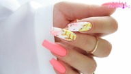 Tropico nails art tutorial / Allepaznokcie Molly Lac