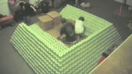 Największa piramida z papieru toaletowego na świecie