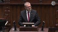 Grzegorz Braun - oświadczenie poselskie (16.08.2023)
