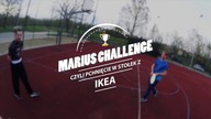 Marius Challenge - czyli konkurs pchnięcia mieczem w nadlatujący stołek z Ikea ;)