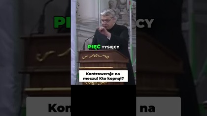 Kontrowersje na meczu! Kto kopnął #pawlukiewicz