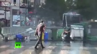 Turek vs w&oacute;z policyjny