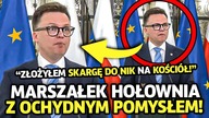 SZYMON HOŁOWNIA ZAMIERZA ZAORAĆ POLSKI KOŚCIÓŁ KATOLICKI ZŁOŻYŁ DONOS DO NIK-u!