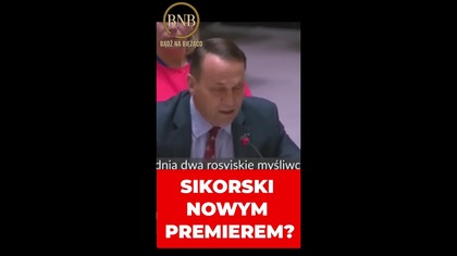 Czy Sikorski zostanie nowym premierem?