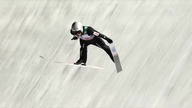 MŚ Oberstdorf 2021 - reklama transmisji konkursu na dużej skoczni