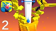 Stack Ball - Gameplay Walkthrough | Part 2 (iOS & Android)