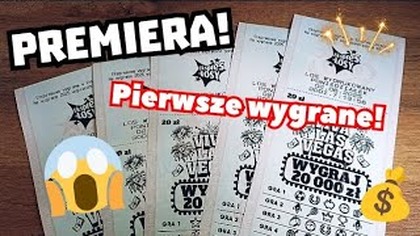 Ekspres Losy Lotto  Premiera! 5 losów VIVA LAS VEGAS! Pierwsze wygrane zaliczone! 