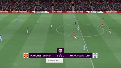 FIFA 22 Manchester United vs Manchester City (2 Połowa)