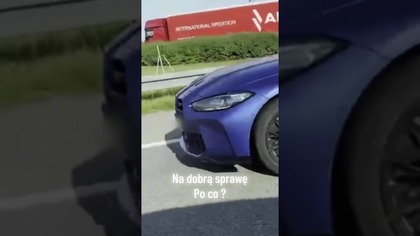 Zajechał drogę jak król chaosu #zajechaniedrogi #piratdrogowy #niebezpiecznie #polscykierowcy