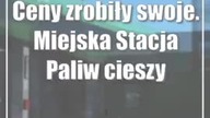 Ceny zrobiły swoje.  Miejska Stacja Paliw cieszy się ogromnym zainteresowaniem