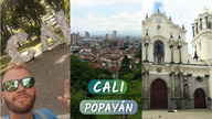 Tańcząc Salsę w Cali i Wędrując Wśród Białych Domów Popayán | Kolumba | Vlog#13
