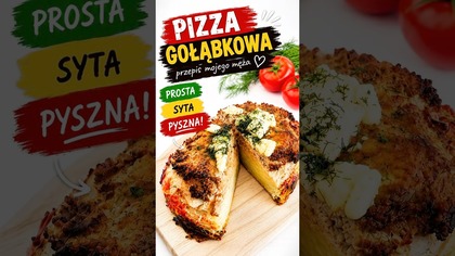 M&oacute;j mąż zrobił TAKIE gołąbki!  Bez zawijania! #gołąbki #pizza #obiad #shorts#przepis