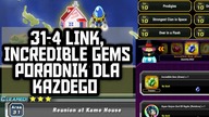 31-4 LEVELOWANIE LINKOW, FARMA INCREDIBLE GEMS ZIELONE FIOLETOWE GEMY, BABASHOP PORADNIK DOKKAN PL