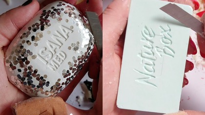 Soap Carving ASMR Relaxing Sounds no talking Satisfying ASMR Video