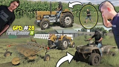 TO JUŻ BYŁA PRZESADA DZIECIAK UKRADŁ MÓJ CIĄGNIK MUSIAŁEM GO GONIĆ GPD FS 25 27
