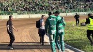 Podziękowania kibiców Falubazu po meczu.  Toruniem!