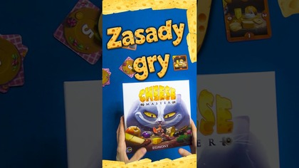 Jak grać w Cheese Master #zasady #gryplanszowe #egmont #współpracabarterowa