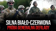 Silna Biało-Czerwona.  Próba generalna przed defiladą 15 sierpnia